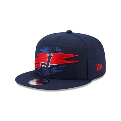 Blue Washington Wizards Hat - New Era NBA Logo Tear 9FIFTY Snapback Caps USA6578012